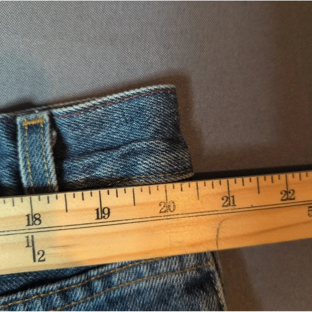 Levi Strauss Signature Jeans Mens Blue 42x32 Regular Fit Straight Leg New